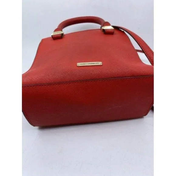 rebecca minkoff red leather cross body bag - Picture 4 of 8